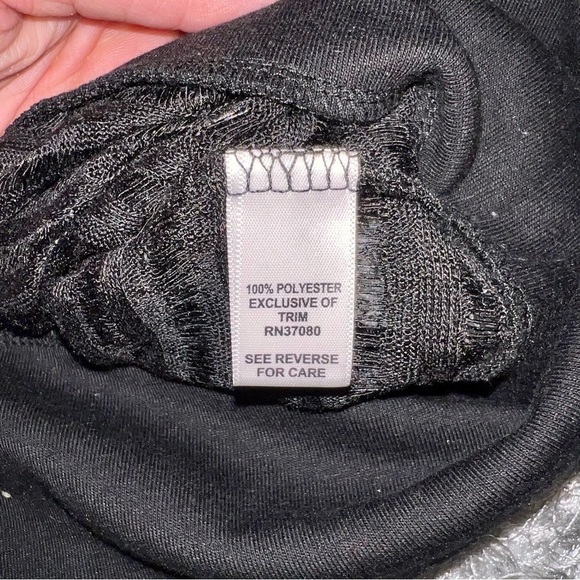 #139 🥀 CATO Short Sleeve Sheer Stripped Blouse - Picture 4 of 6